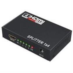 4 Port HDMI 1080P Splitter Retail Box No Warranty