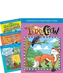 Teacher Created Materials - Reader's Theater: Fantastic Fables Set 2 - 4 Book Set - Grades 2-3 - Guided Reading Level E - Q