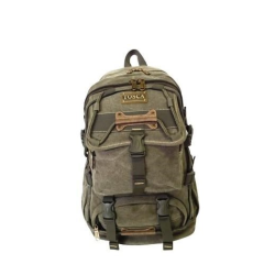 Tosca Canvas 22L Large Backpack Green