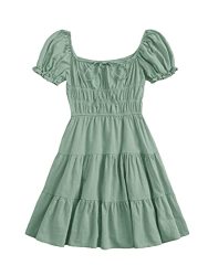 green emerald velvet dress Mint Bejeweled Skater Dress XS/S  OMNIA