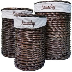 Totally Weaved Laundry Bin - Light Brown Retail