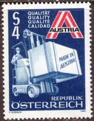 Austria 1980 Unmounted Mint Sg 1862 Austrian Exports