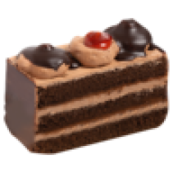 Chocolate Cake Slice Single