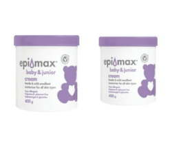 Epimax Epi-max Junior & Baby Moisturiser Cream 400G-2 Pack..