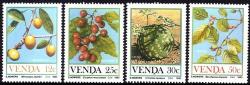 Venda - 1985 Food From The Veld Mnh Set Sacc 113-116