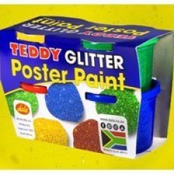 Glitter Poster Paint Set 4 X 100ML