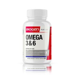 Biogen Platinum Biogen Omega 3 & 6 60 Softgels