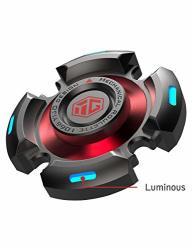 Fidget Spinners Fidget Spinner For Adults And Kids Stress Anxiety Adhd Relief Figets Toy Metal Finger Hand Spinner Toys With Luminous Light Fidget Spinner