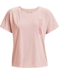 Women's Ua Repeat Wordmark Graphic T-Shirt - Micro Pink XL