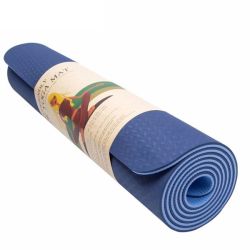 Yogi Eco-friendly Non - Slip Tpe Yoga Mat - Gym Accessory - Orange