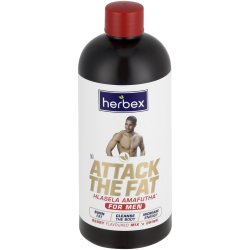 Herbex Attack The Fat Mix N Drink For Men Berry - 400ML