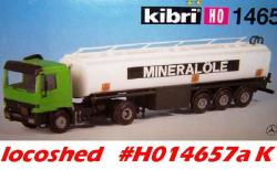 1in87 H0 Scale Mb 5-axle Articulated Tanker Truck 170x32x40mm New Assembly Kit H014657akibri