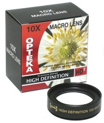 Opteka 10X HD2 Professional Macro Lens For Nikon Coolpix P5100 And P5000 Digital Camera