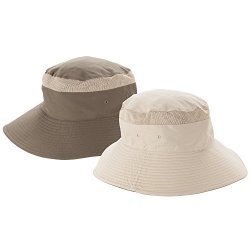 Heat Edge Reversible Outdoor Boonie Sun Hat For Men & Women Upf +30 S m Khaki olive