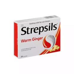 Strepsils Lozenges 24'S Assorted - Warm Ginger