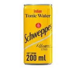 Tonic Water Soft Drink Cans 6 X 200 Ml