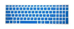 Pcprofessional Blue Ultra Thin Silicone Gel Keyboard Cover For Lenovo Ideapad Z50 Y50 Y500 Y510P G50 G500 G500S G505 G505S G510 G570 G575 G770