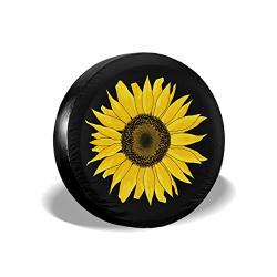 Tire Covers Fresquo Sunflower Spare Tire Cover Sun Protector Waterproof Wheel Cover Universal Fit For Jeep Trailer Rv Suv Truck And Many Vehicle Sunflower