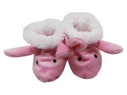 Baby Bunny Slippers - Pink