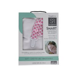 Sroo Smart Swaddle Blanket - White
