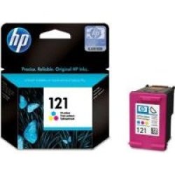 HP 121 Colour Inkjet Print Cartridge CC643HE