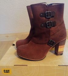 Cat Classic Women Boots-brown Uk4 Eur37