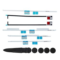 Replacement LED Lcd Panel Adhesive Tape strips + Opening Wheel Tools For Imac A1418 21.5" MD093LL A MD094LL ME699LL ME086LL ME087LL MK142LL MK442LL MK542LL A 2012 2013