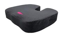 FOMI Extra Thick Coccyx Orthopedic Memory Foam Seat Cushion By