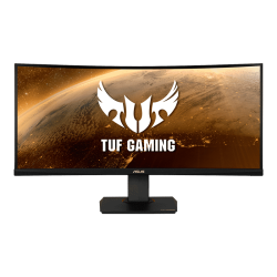 Asus Tuf Gaming VG35VQ 35" Wqhd 3440 X 1440 100HZ Va 1MS Mprt HDR10 Adaptive-sync 1800R Curved Gaming Monitor