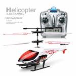 RC Helicopter Gimilife Remote Control Airplane with Gyro and LED Light 3.5HZ Channel， Alloy Mini Helicopter Remote Control for Kids & Adult