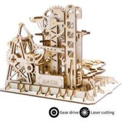 Rokr 3D Wooden Tower Coaster Marble Climber
