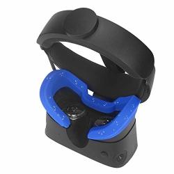 Eyglo Silicone VR Face Cover Mask For Oculus Rift S VR Headset Sweatproof Waterproof Replacement Face Pads Oculus Rift S Accessories Blue