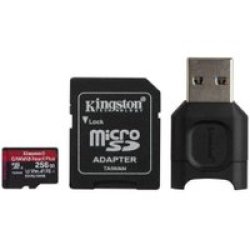 Kingston Canvas React Plus 256GB Microsd Card