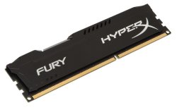 Hyperx Kingston Fury Series Memory - 4GB DDR3-1600MHZ - Black