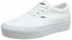Vans Women's Doheny Trainers Sneaker White Canvas White 0RG 10.5