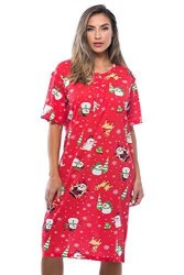 4360-10003-3X Just Love Short Sleeve Nightgown Sleep Dress For Women Sleepwear
