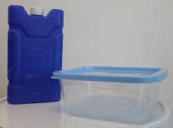 Lunch Box Storage Container With Ice Brick