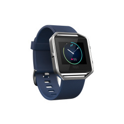 Fitbit Blaze Large Activity Tracker in Blue & Silver
