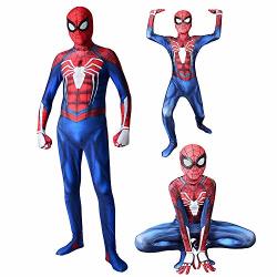 Reliloli PS4 Spider Costume Adult-l PS4 Spiderman