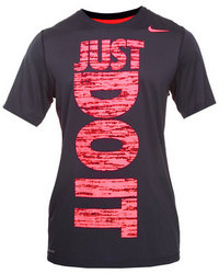 Nike Performance Legend Just Do It Camo Tee Black red