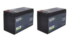 Gizzu 12V 7AH Lithium Batteries