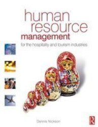 Human Resource Management For The Hospitality And Tourism Industries Hardcover