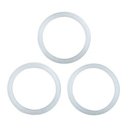 Primula Replacement Silicone Gasket For Stainless Steel 6 Cup Stovetop Espresso Maker Set Of 3