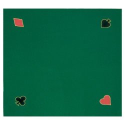 Trademark Poker Green Playing Felt 40-INCH X 40-INCH