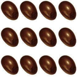 Polycarbonate Chocolate Mold Half-egg 2" 12 Cavities. Buy 2 Molds To Make Whole Eggs