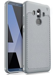 Huawei Mate 10 Pro Case Kugi Scratch Resistant Premium Flexible Soft Tpu Case For Huawei Mate 10 Pro Smartphone Gray