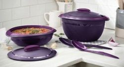 Deals on Tupperware Insulated Oval Server Low Ideal For Winter Purple, Compare Prices & Shop Online