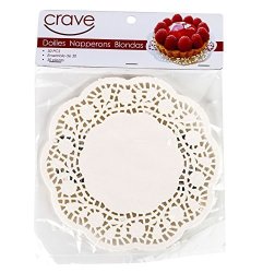 Crave White Decorative Doilies Set Of 50