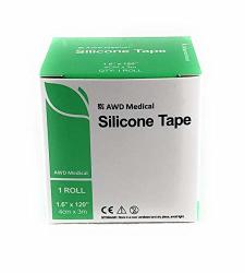 Medical Grade Silicone Gel Tape - 1.6" X 120" Scar Removal Tape With Silicone Gel Sheeting - Easy Removal Hypoallergenic And Soft Silicone Tape
