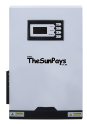 The Sun Pays 5.5KW 100A Axpert Type Pure Sine Wave Inverter High Voltage - 6 Months Warranty